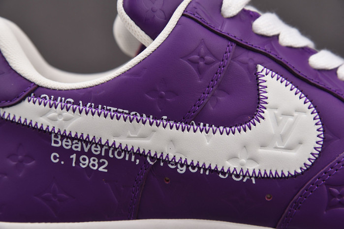 nike low air force 1 x purple