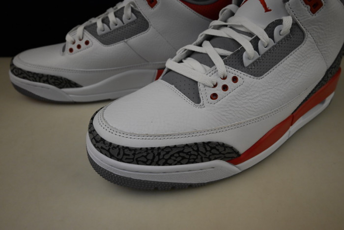 air jordan 3 og fire red 2022 dn3707-160