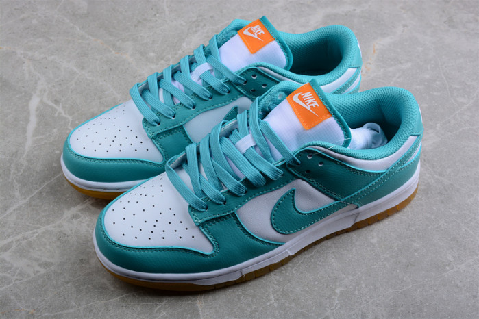 nike dunk low white turquoise dv2190-100