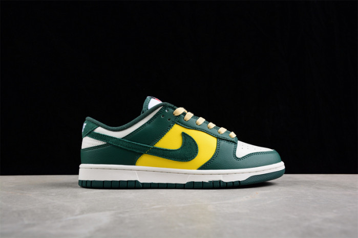 nike dunk low se noble green fd0350-133