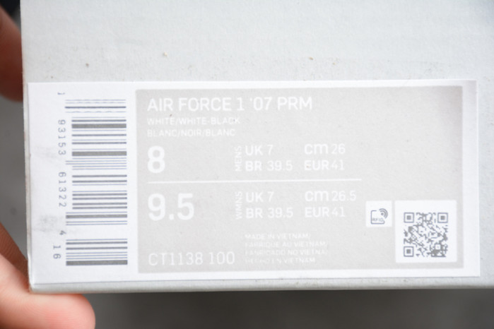 nike air force 1 day of the dead ct1138-100