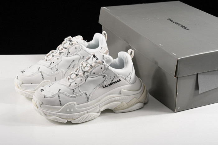 triples trainer sneakers letters 2000016