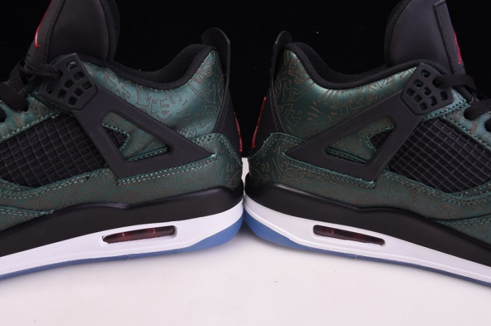 air jordan 4 green laser aj4-1043515