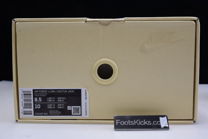 travis scott x nike air force 1 astroworld black cn2405 901