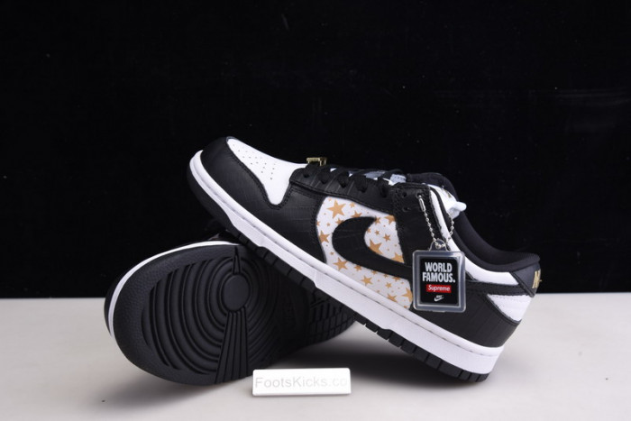 S*p*e x nike sb dunk low "black stars" dh3228-102