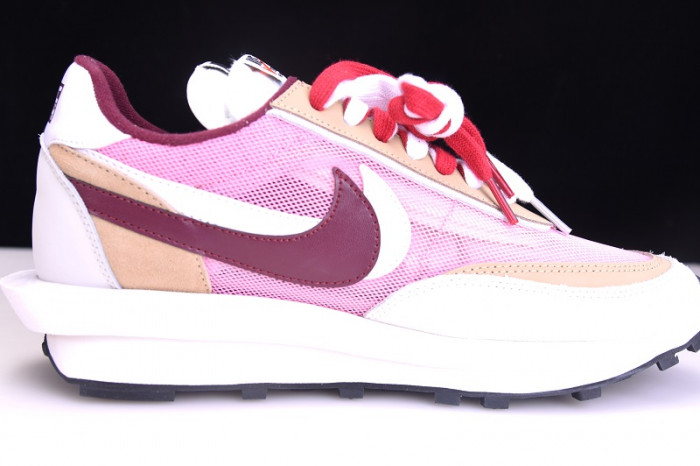 sacai x nike ldv waffle pink bv0073-500