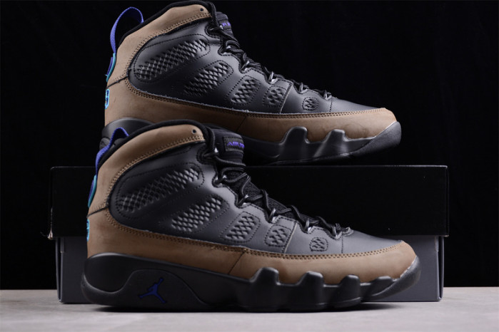 air jordan 9 olive concord ct8019-034