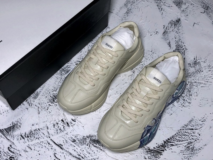 g*u*i rhyton vintage trainer sneaker 576965 drw00 9534