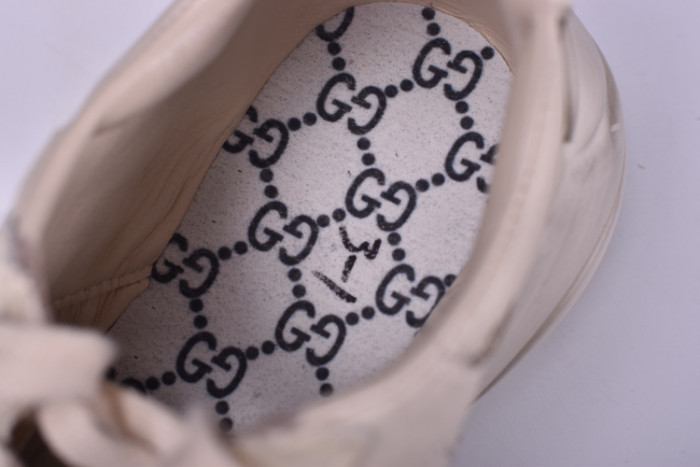 g*u*i rhyton vintage trainer sneaker 498917 a9l00 9522