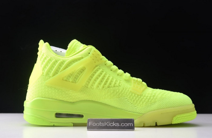 air jordan 4 flyknit volt aq3559-700