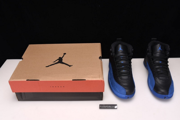 air jordan 12 black game royal 130690-014