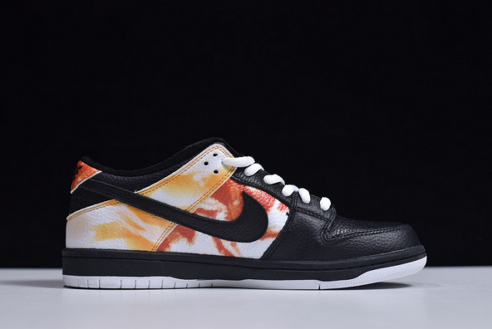 nike sb dunk low raygun tie-dye black bq6832-001