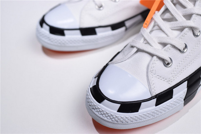 OFW x Chuck 70 White Converse - 163862C