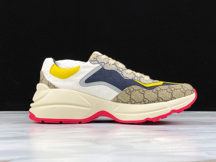 g*u*i rhyton vintage trainer sneaker 576965 drw00 9522