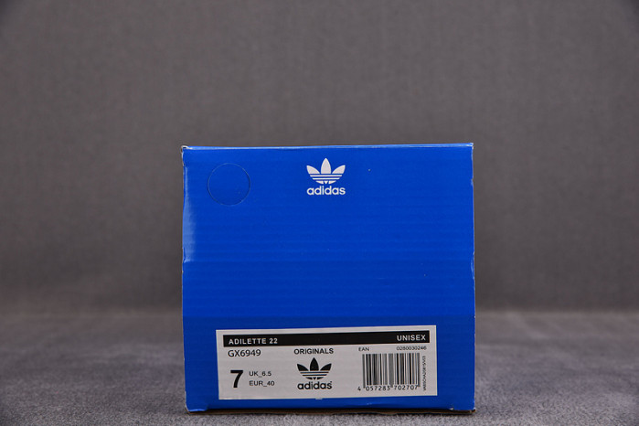 adilette 22 slides black gx6949