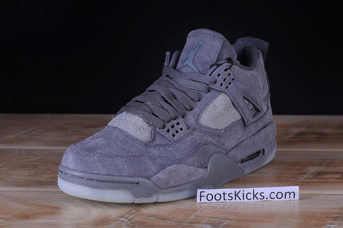 nike air jordan 4 retro kaws cool grey 930155 003